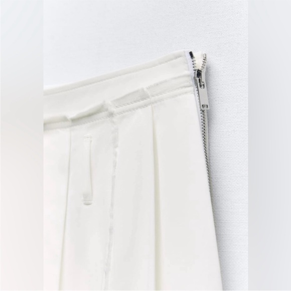 Zara woman pleated midi skirt - Picture 9 of 10